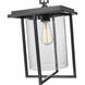 Adair 1 Light 11 inch Powder Coated Black Outdoor Hanging Lantern